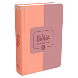 Biblia adolescentului - copertă nuante roz